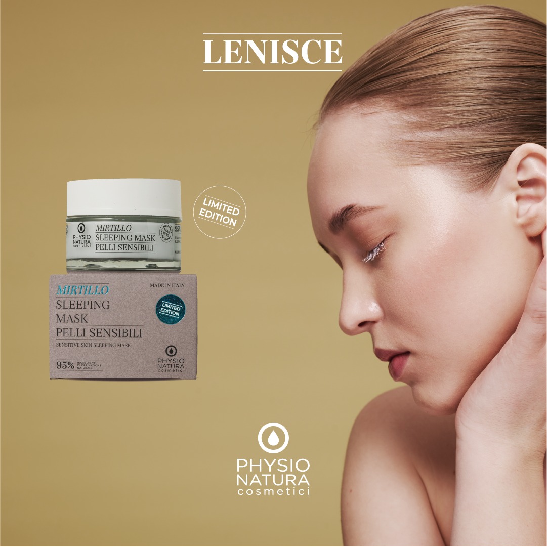 Physionatura sleeping mask pelli sensibili
